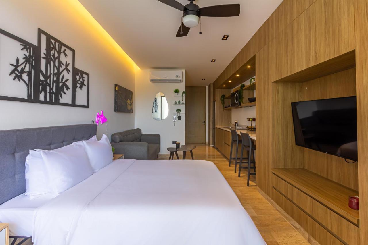 Studio Luxueux Agama Playa Del Carmen Extérieur photo
