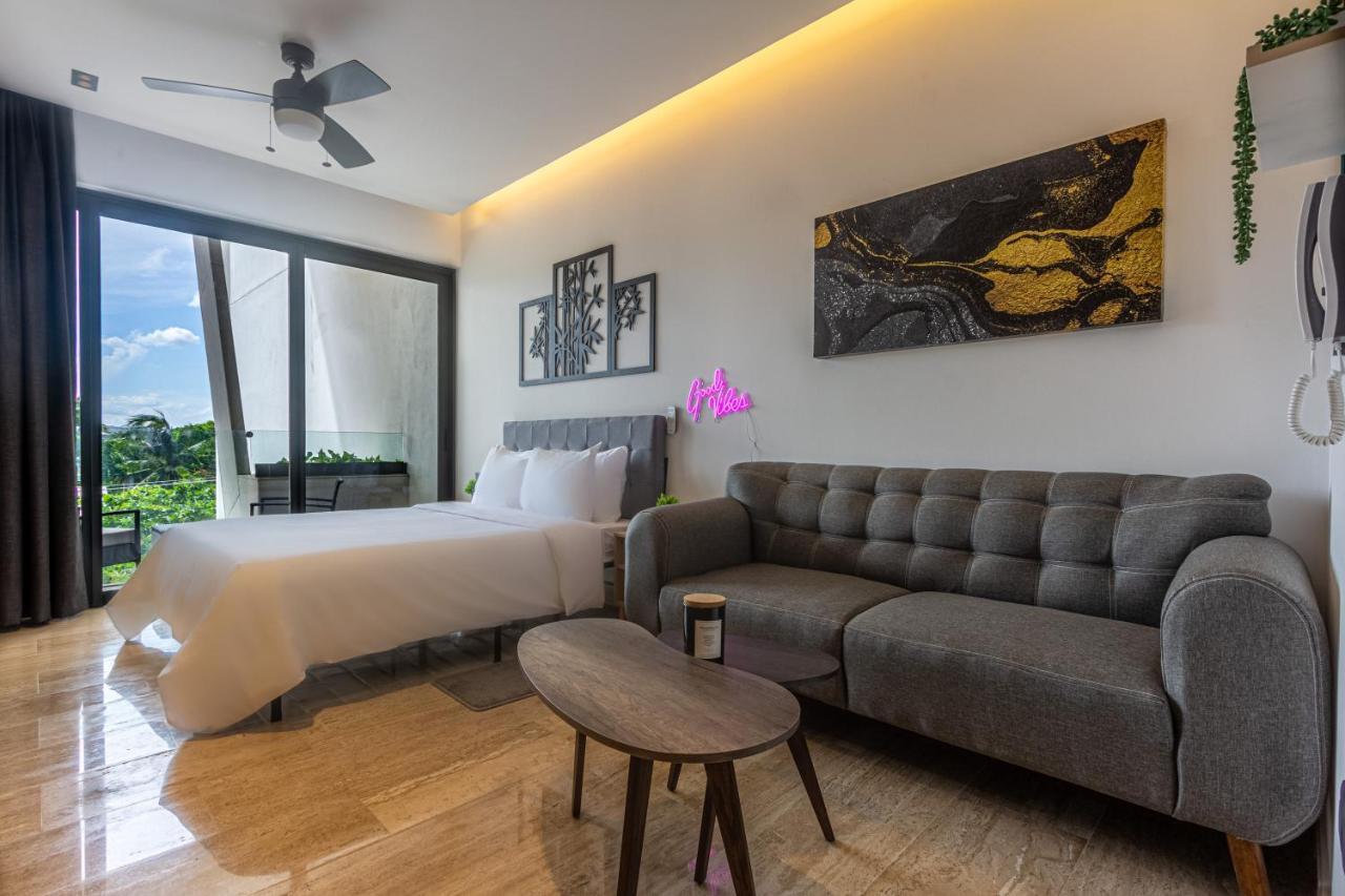 Studio Luxueux Agama Playa Del Carmen Extérieur photo